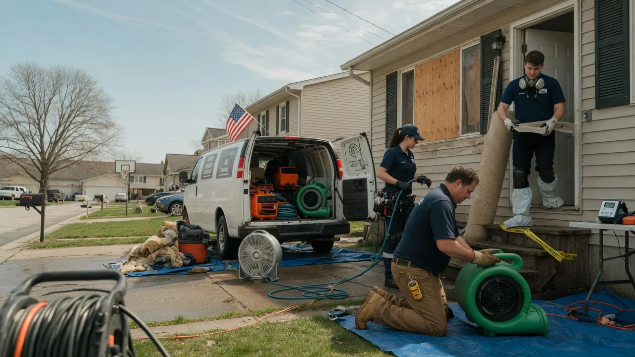 Water Damage Restoration in Longbranch, WA near me